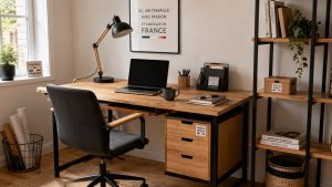 Aménager un bureau à domicile 100% made in France