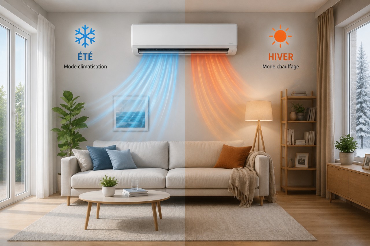 Investir dans une climatisation réversible