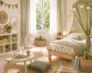 aménager une chambre enfant ete