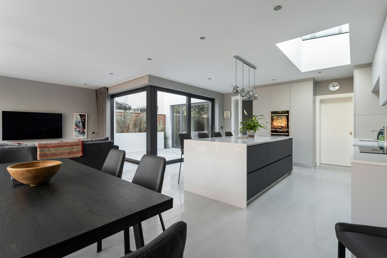 Carrelage cuisine salon