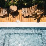 Mini piscine mosaïque