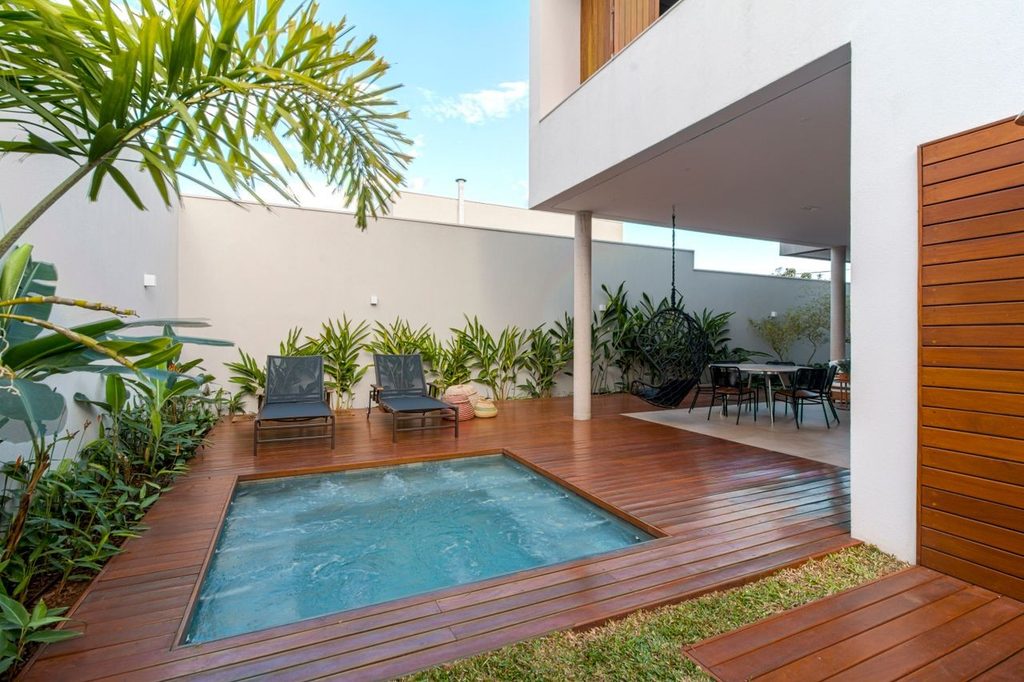 Mini piscine spa